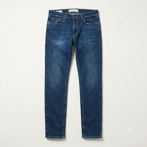 Hollister Mens Jeans 32x30 Super Skinny Epic Flex Dark Blue Stretch Denim